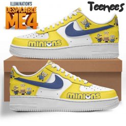 Despicable Me 4 Minions Yellow Air Force 1 Shoes