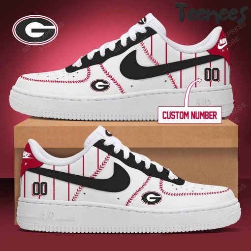 Georgia Bulldogs Air Force 1 Shoes