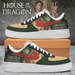 House of the Dragon Green Air Force 1 Shoes