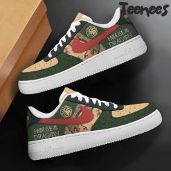 House of the Dragon Green Air Force 1 Shoes