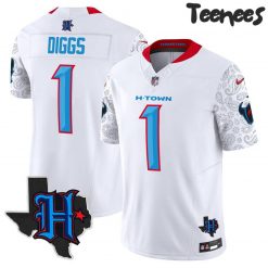 Houston Texans 2024 H-Town White Limited Football Jersey