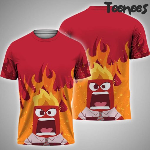 Inside Out 2 Anger Tee