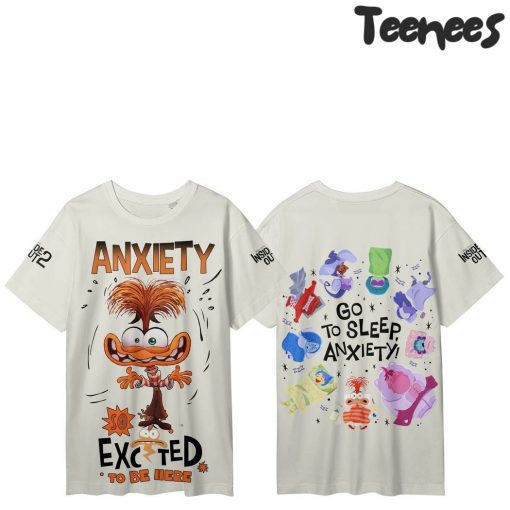 Inside Out 2 Go to Sleep Anxiety Cream Shirt