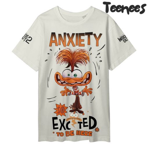 Inside Out 2 Go to Sleep Anxiety Cream Shirt