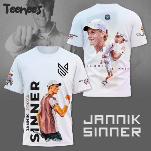 Jannik Sinner White Tee