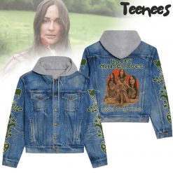 Kacey Musgraves Hooded Denim Jacket