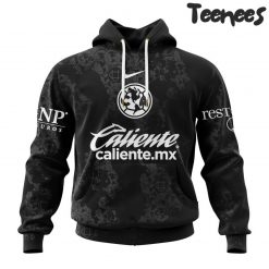 LIGA MX Club America Personalized 2024-2025 Black Design Kits Hoodie