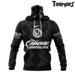 LIGA MX Club America Personalized 20242025 Black Design Kits Hoodie