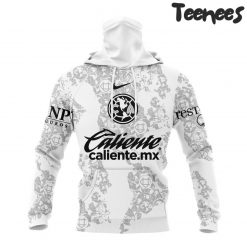 LIGA MX Club America Personalized 20242025 White Design Kits Hoodie