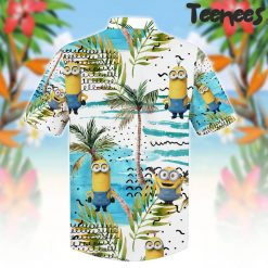 Minions Palm Tree Hawaiian Shirt