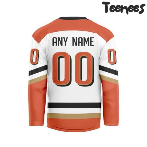 NHL Anaheim Ducks Away Personalized 2024 Hockey Jersey