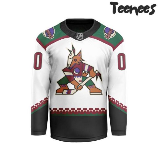 NHL Arizona Coyotes Away Personalized 2024 Hockey Jersey