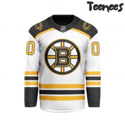 NHL Boston Bruins Away Personalized 2024 Hockey Jersey