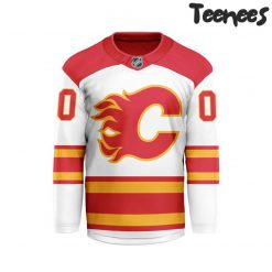 NHL Calgary Flames Away Personalized 2024 Hockey Jersey