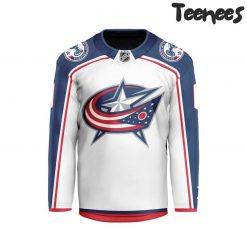 NHL Columbus Blue Jackets Away Personalized 2024 Hockey Jersey