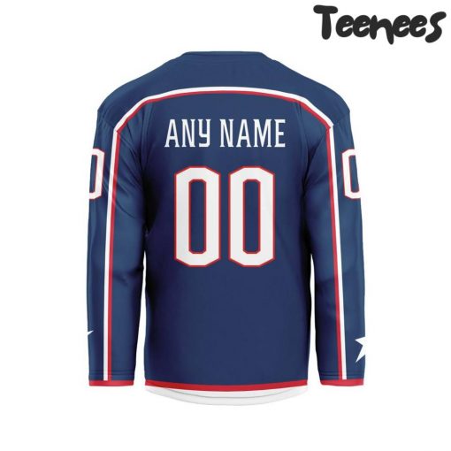 NHL Columbus Blue Jackets Personalized 2024 Hockey Jersey