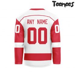 NHL Detroit Red Wings Away Personalized 2024 Hockey Jersey