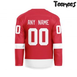 NHL Detroit Red Wings Personalized 2024 Hockey Jersey