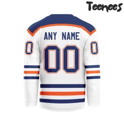 NHL Edmonton Oilers Away Personalized 2024 Hockey Jersey