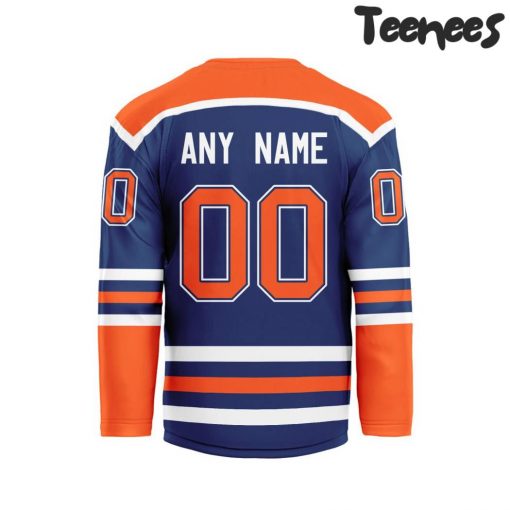 NHL Edmonton Oilers Personalized 2024 Hockey Jersey