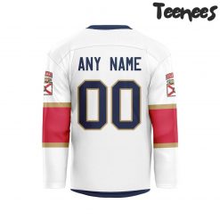 NHL Florida Panthers Away Personalized 2024 Hockey Jersey