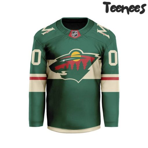 NHL Minnesota Wild Personalized 2024 Hockey Jersey