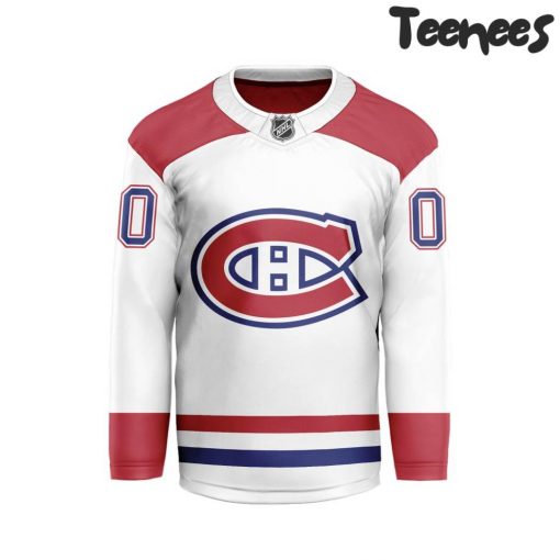 NHL Montreal Canadiens Away Personalized 2024 Hockey Jersey