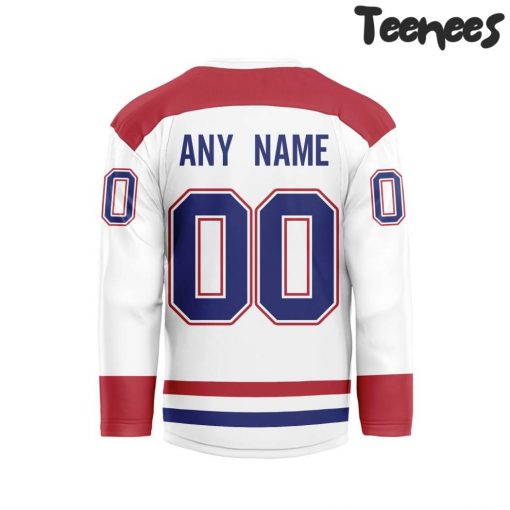 NHL Montreal Canadiens Away Personalized 2024 Hockey Jersey