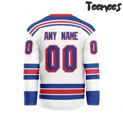 NHL New York Rangers Away Personalized 2024 Hockey Jersey