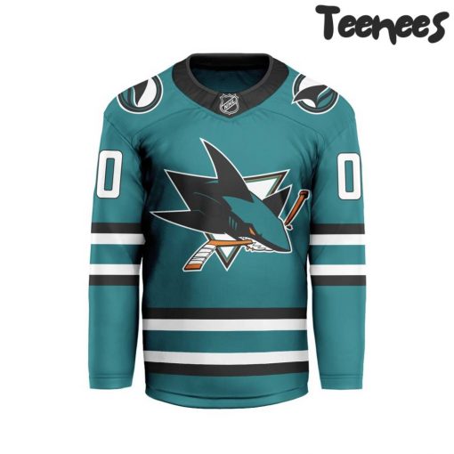 NHL San Jose Sharks Personalized 2024 Hockey Jersey