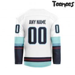 NHL Seattle Kraken Away Personalized 2024 Hockey Jersey