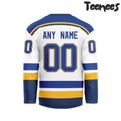 NHL St. Louis Blues Away Personalized 2024 Hockey Jersey