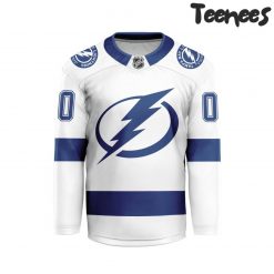 NHL Tampa Bay Lightning Away Personalized 2024 Hockey Jersey