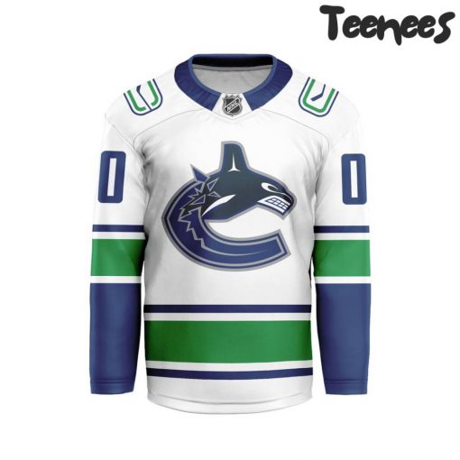 NHL Vancouver Canucks Away Personalized 2024 Hockey Jersey