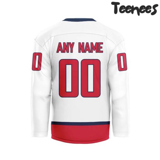 NHL Washington Capitals Away Personalized 2024 Hockey Jersey