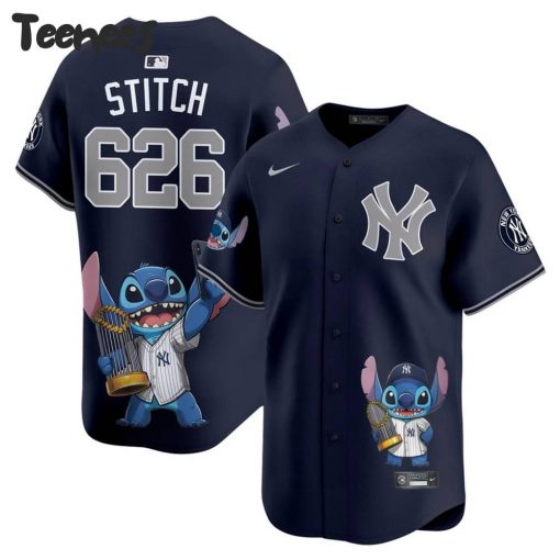 New York Yankees x Stitch 626 Alternate Baseball Jersey