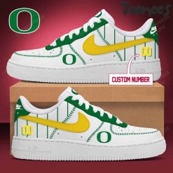 Oregon Ducks Air Force 1 Shoes