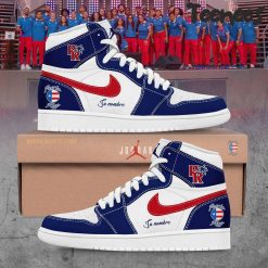 Puerto Rico FIBA Basketball Blue Air Jordan 1 Shoes