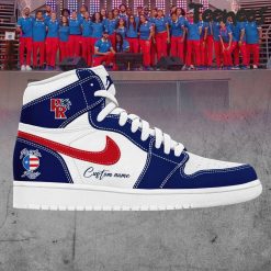 Puerto Rico FIBA Basketball Blue Air Jordan 1 Shoes