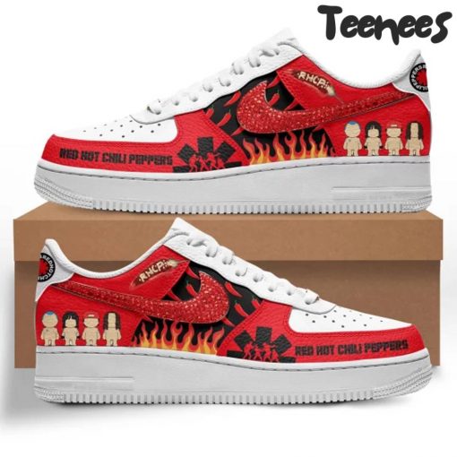 Red Hot Chili Peppers Air Force 1 Shoes