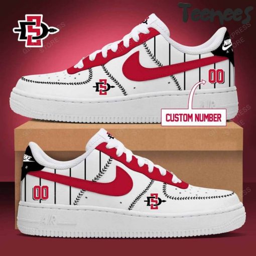 San Diego State Aztecs Air Force 1 Shoes