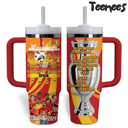 Spain Euro Champions 2024 Stanley Tumbler