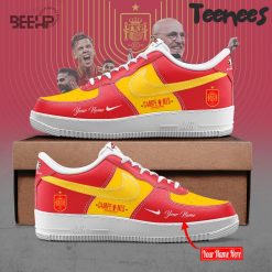 Spain National Football Team Euro 2024 Champions Air Force 1 Shoes