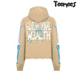 Take Risks Beige Generational Wealth Hoodie