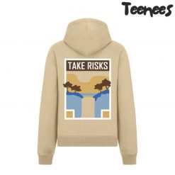 Take Risks Serenity Beige Hoodie