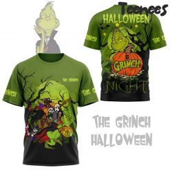 The Grinch Halloween Night Green T-Shirt