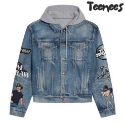 Tim McGraw Hooded Denim Jacket