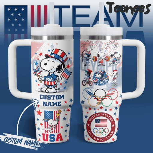 USA Olympic Team x Snoopy Stanley Tumbler