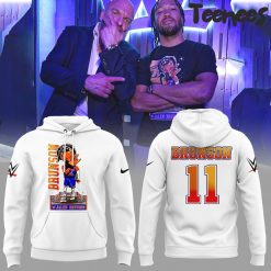 WWE Brunson x New York Knicks White Hoodie