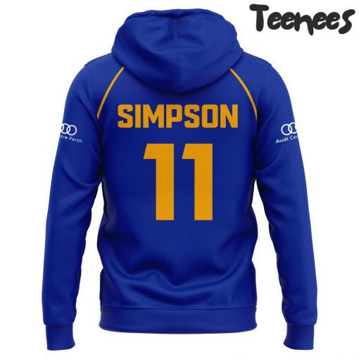 West Coast Eagles Coach Adam Simpson Hoodie Pants Cap